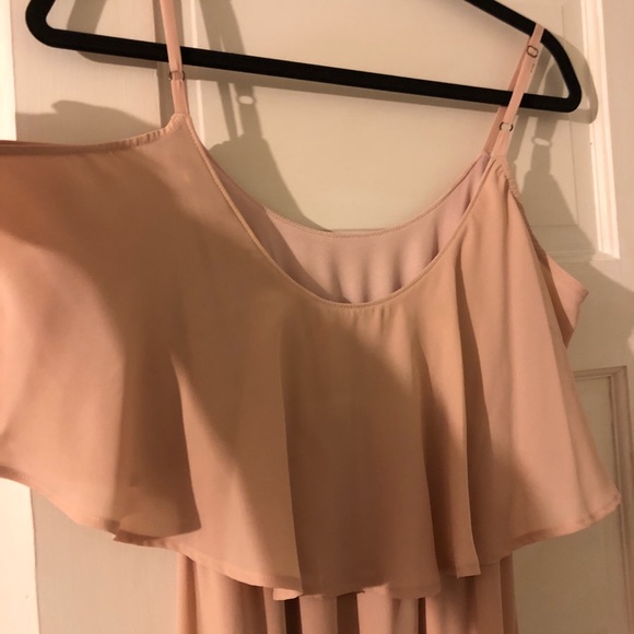 Show Me Your Mumu Caitlin in Dusty Blush Crisp - Picture 4 of 4